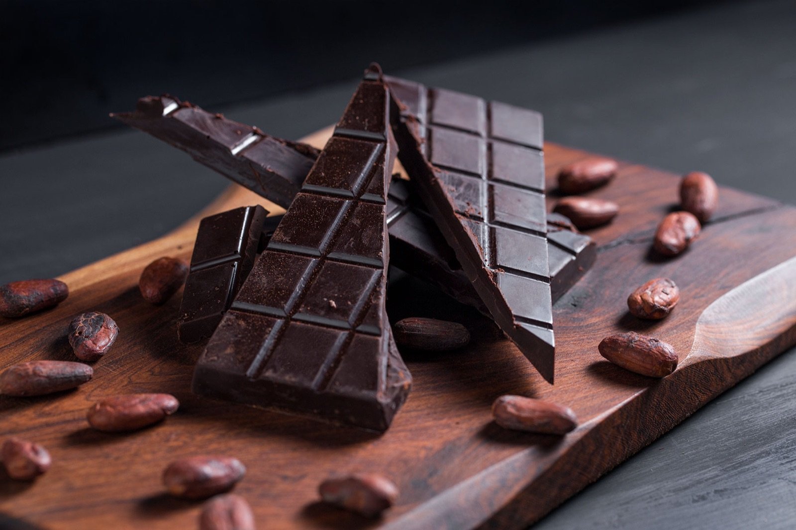 Tabletas de chocolate Chocolatory en producción