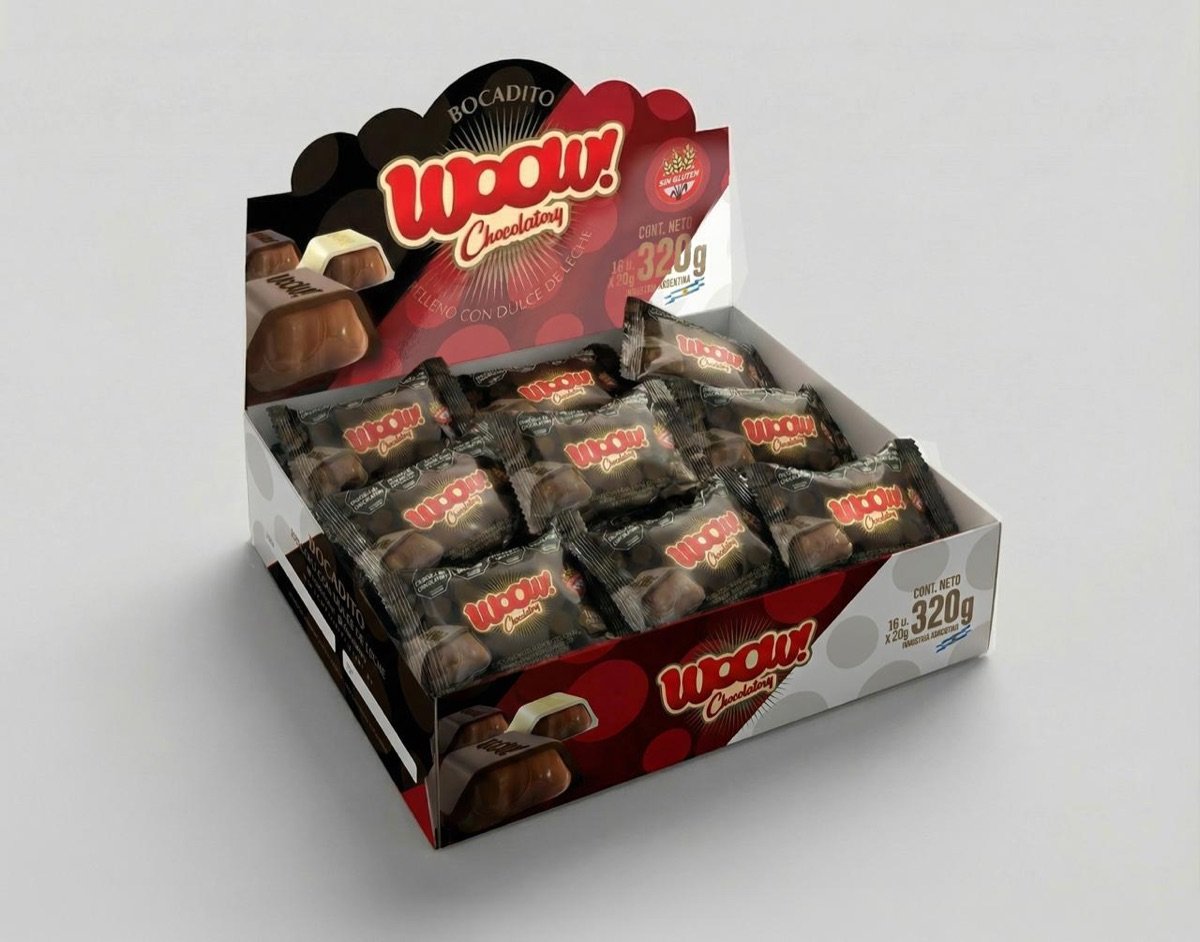 Bocadito WooW! de chocolate amargo