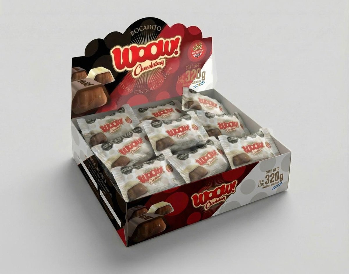 Bocadito WooW! de chocolate blanco